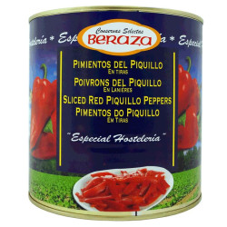 PIMIENTOS DEL PIQUILLO TIRAS LATA 6/3KG